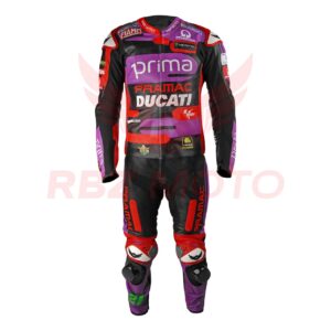 Franco Morbidelli Ducati Pramac 2024 MotoGP Racing Suit – Front View
