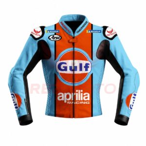Front view of Ai Ogura Aprilia MotoGP racing jacket