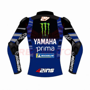 Alex Rins Monster Energy MotoGP jacket back graphics detail