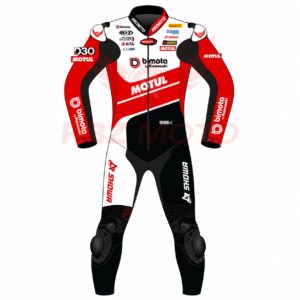 Axel Bassani Kawasaki Bimota WSBK 2025 racing suit front view