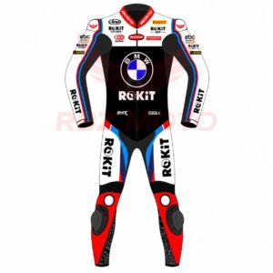 Danilo Petrucci BMW Rokit WSBK racing suit front view