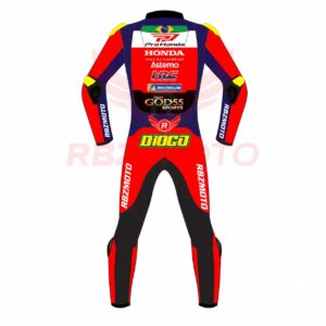 Diogo Moreira Honda LCR MotoGP racing suit back view