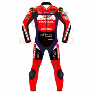 Diogo Moreira Honda LCR MotoGP racing suit front view