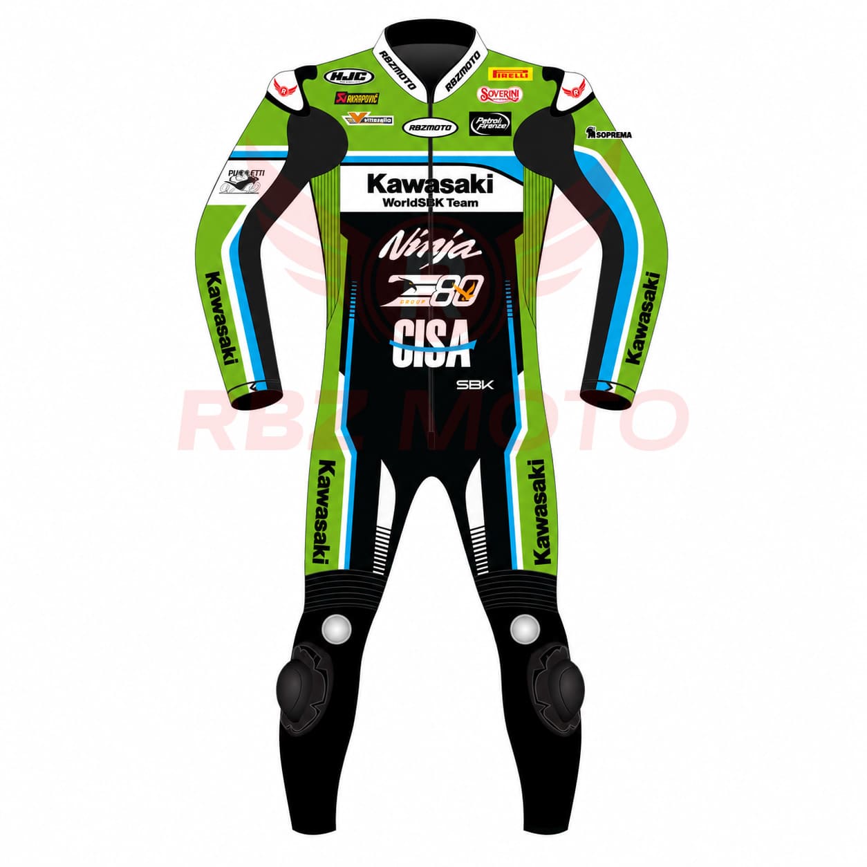 gerloff-kawasaki-race-suit-front-view Garrett Gerloff Kawasaki Ninja 2026 race suit front view