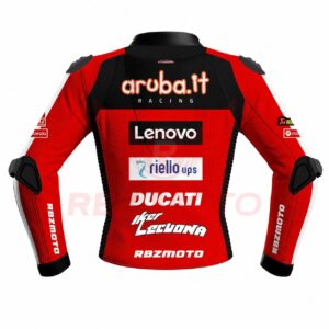 Back view of Iker Lecuona Ducati WSBK racing jacket