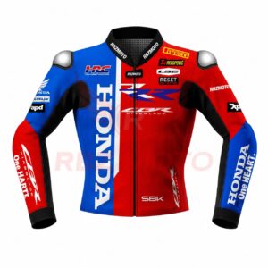 Front view of Iker Lecuona Honda CBR WSBK racing jacket