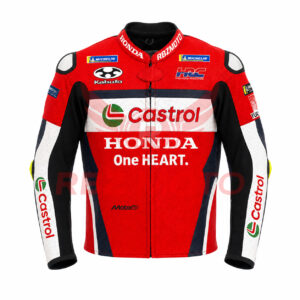 Joan Mir Honda HRC Leather Riding Jacket