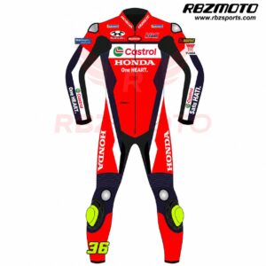 Joan Mir Honda HRC MotoGP racing suit front view