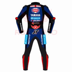 Jonathan Rea Yamaha WSBK 2025 racing suit back view