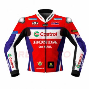 Luca Marini Honda MotoGP racing jacket front view