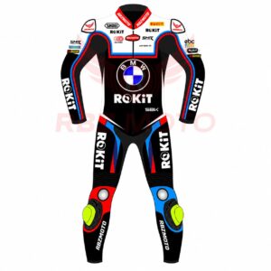 Toprak Razgatlioglu BMW Rokit Racing Suit 2025 front view