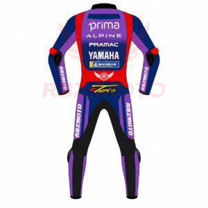 Toprak Razgatlioglu Yamaha MotoGP racing suit back view