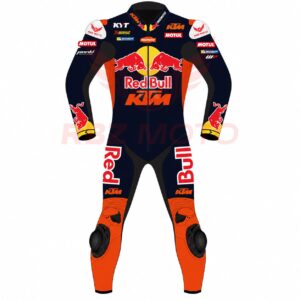 Front view of Enea Bastianini KTM MotoGP race suit