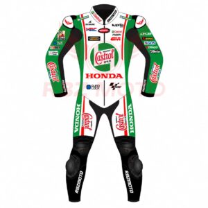 Johann Zarco LCR Honda MotoGP75 racing suit front view