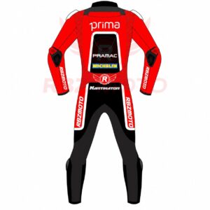 Jorge Martin Ducati MotoGP75 racing suit back view