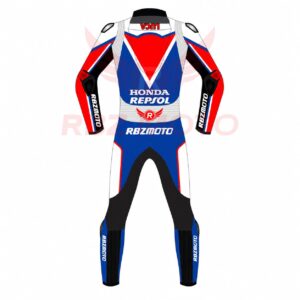 Luca Marini Honda MotoGP75 racing suit back view