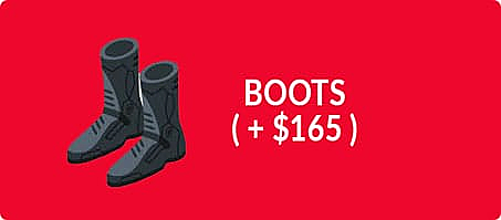 Motorcycle Boots +$165